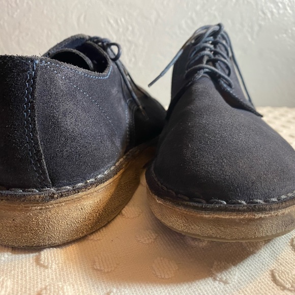 DONT STEP ON MY BLUE SUEDE SHOES! J CREW Superior Shoes Blue Suede Chukka Shoe - Picture 8 of 16